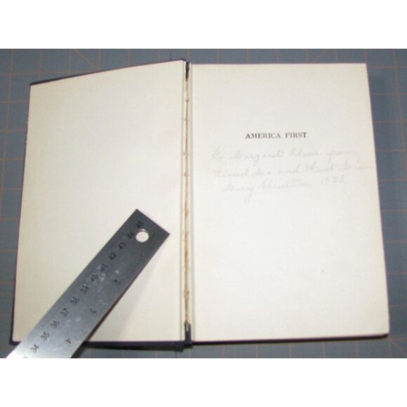 Vintage "America First" Book By Lawton B. Evans 100 stories history Colonial - Picture 3 of 13